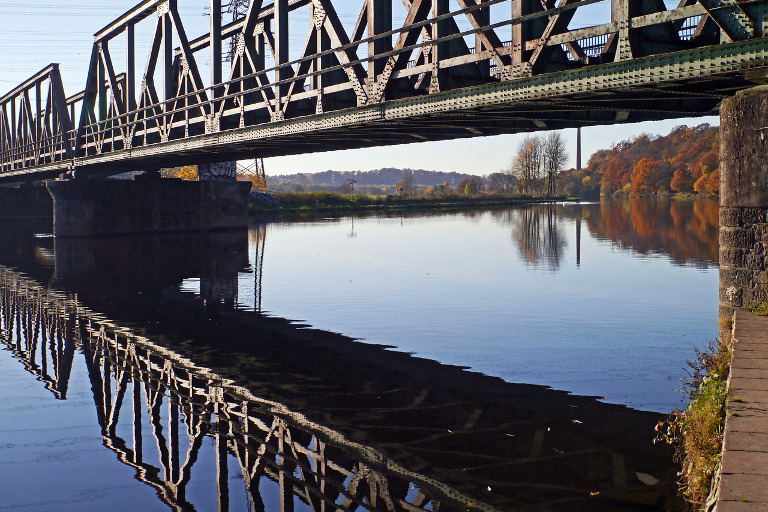 Мост через озеро Чиганак и реку Бузулук 