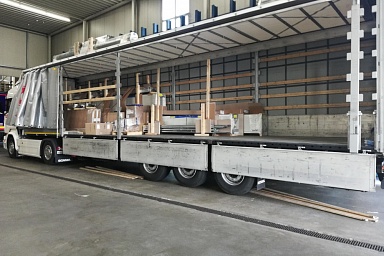 Перевозка оборудования фирмы  Hörmann Германия — Польша - Азербайджан