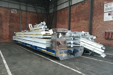 Перевозка металлоконструкций из Новороссийска в Антверпен (Бельгия)